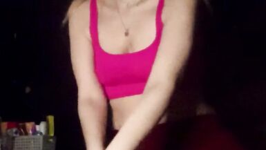 Sexy blonde sucking cock and lollipop