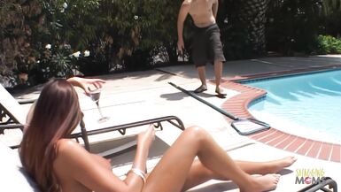 The mischievous individual seeks to assess her ability to engage in sexual intercourse. - 3 image