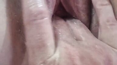 Girl Cumming Cream During Hard Pounding