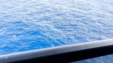 Hot Wife Cums in Front of Locked Cuck on Cruise Ship