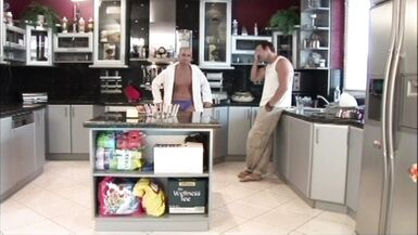 A Special Anal Breakfast the Stepmother and the Stepsons - 1 image