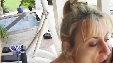 Big boobed muscled French MILF enjoys dick in ass - 13 image