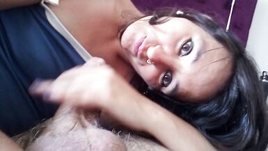 My mouth on a dick in selfie mode - Shanaa