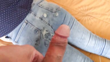 You can't fuck me, but cum in my ass, moans stepmother in intense orgasm