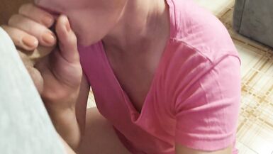Homemade Blowjob from Mature MILF Housewife - 4 image