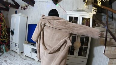 Romantic Fucking and Cum Play on a Fur-coat Linner 268 - 1 image