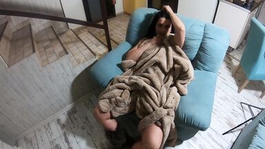 Romantic Fucking and Cum Play on a Fur-coat Linner 268 - 15 image