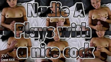 Nadie A Adores Cam Crests Massive Cock in Intimate POV Handjob (free)