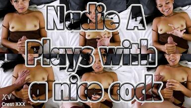 Nadie A Adores Cam Crests Massive Cock in Intimate POV Handjob (free)