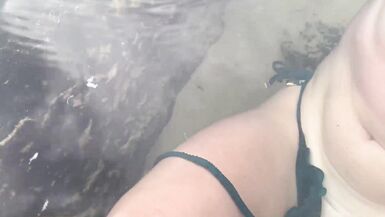 A stranger feeds my sperm to fish in front of everyone - 15 image