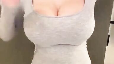 Stepmom with milky tits sucks a big cock - 2 image