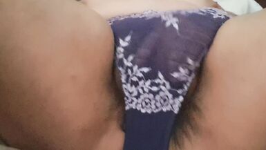 wet and hot vagina is masturbated in panties. - 10 image