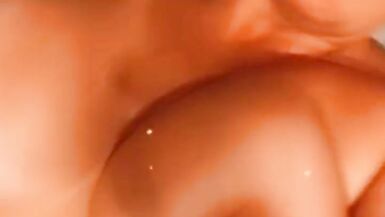 Blonde Bombshell Playing with Her Pussy