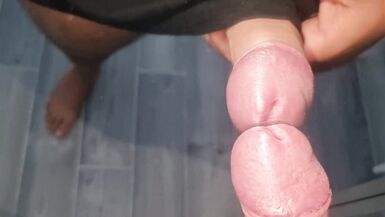 OPEN YOUR MOUTH AND SWALLOW | COCK COMES HARD - CUMSHOT WITH VERY INTENSE HANDJOB - 11 image