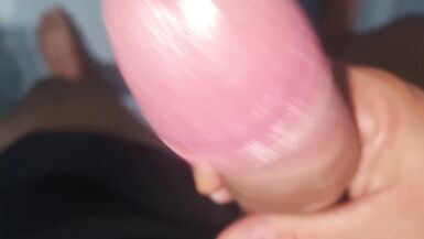 OPEN YOUR MOUTH AND SWALLOW | COCK COMES HARD - CUMSHOT WITH VERY INTENSE HANDJOB - 13 image