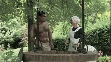 The Big Titty Maid Takes the Slave Big Cock - 1 image