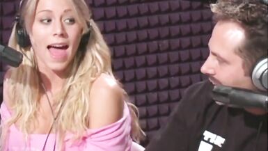 She seems to get turned on by the live broadcast - 13 image