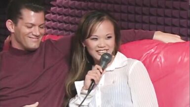 She seems to get turned on by the live broadcast - 3 image