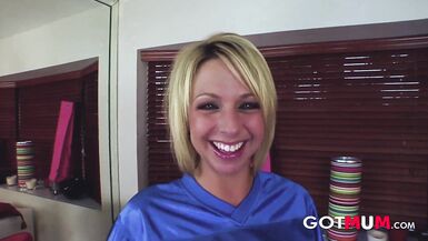 Got Mum - Big Tits Blonde Basketball Mum Fucked Hard