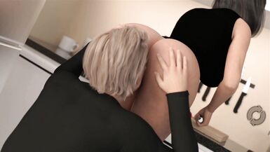 Lust And Life Cap 24 - Fucking With A Huge Ass MILF In The Kitchen - 10 image