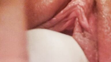 Up close of my BIG HOLE