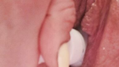 Up close of my BIG HOLE