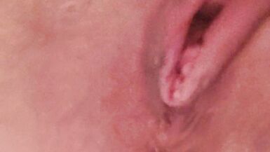 Up close of my BIG HOLE
