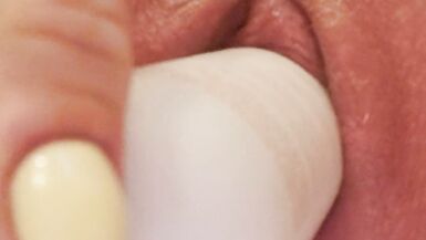 Up close of my BIG HOLE