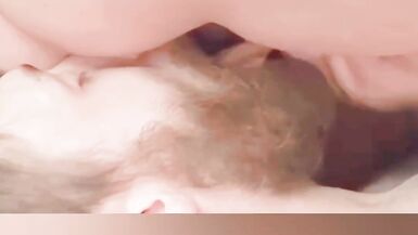 Curvy MILF couple anal