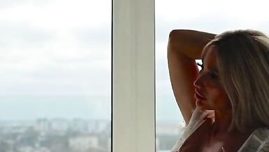 Caught his stepmother admiring her boobs - 14 image