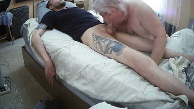 I love it when my neighbor gives a blowjob and sucked every last drop of cum out of my dick - 13 image