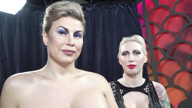 German Lesbian MILFs Are Fucked by