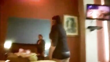 Wife ass fucked on real homemade - 3 image