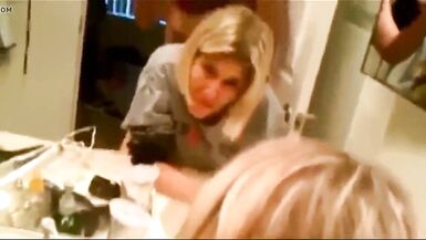 Cheating wife having a real orgasm with lover on vacation