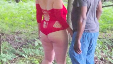 PAWG Mystic Ginger Fucking Trotzilla Outside - 1 image