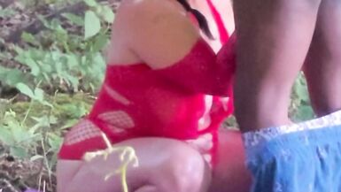 PAWG Mystic Ginger Fucking Trotzilla Outside - 2 image