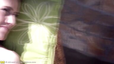 Pissing and insane fuck with old lesbian grannies - 1 image