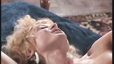 Horny MILFs share inexperienced stud's dick during blowjob - 13 image