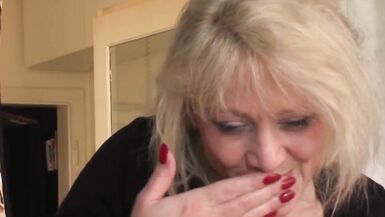 Horny milf gets ass fucked and jizzed in mouth - 15 image