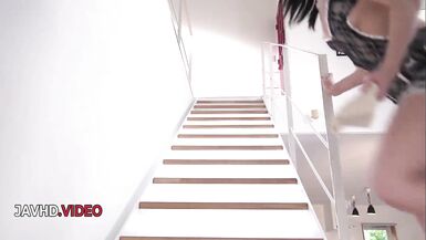 Kinky JAV Stunner Con Un Curvy Ass Dazzles En Su Apasionada Mamada Showdown