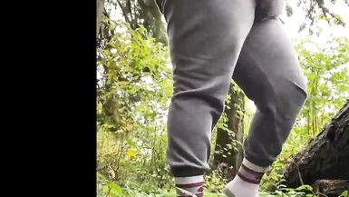 Hiking trip turns into accidental creampie - 9 image