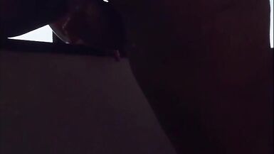 Hot MILF pounds both holes squirting all over the floor