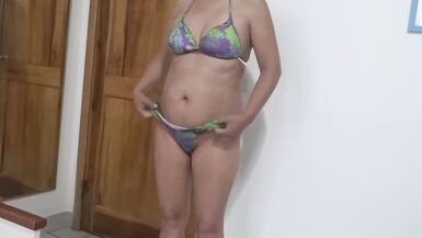 I'm always very aroused at the beach and need sex all the time. - 12 image