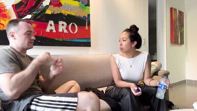 Behind the Scenes with Latina MILF Mariana Sandoval and Andres Acosta - 3 image