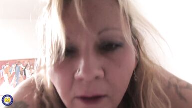 This Big Blonde Mama Loves to Get Fucked Hard and Long - 8 image
