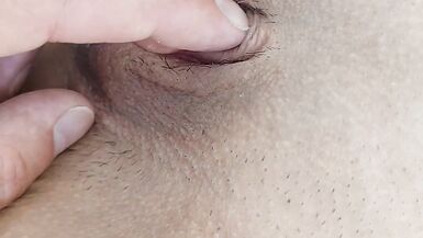 Close up anal and pussy insertion of my sexy milf wife with big natural breasts - 5 image