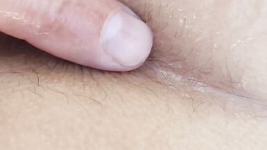 Close up anal and pussy insertion of my sexy milf wife with big natural breasts - 8 image