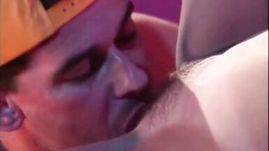 Beautiful Horny with a Hairy Pussy Is Enjoyed to Have Sex to His Friend with Big Cock - 6 image