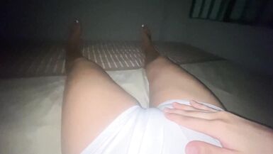 I love putting my fingers in the morning before I go to college.