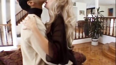 Blonde Horny Mature Is Satisfied Sucking a Hard Long Cock Before She Fucked - 2 image